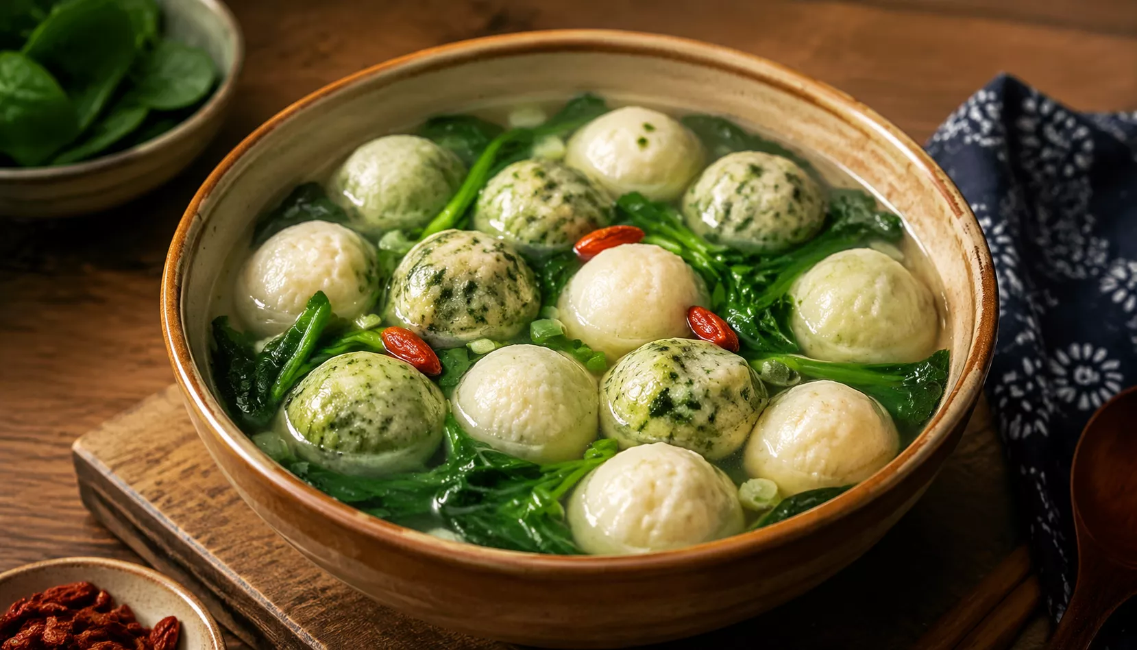 双色鱼丸