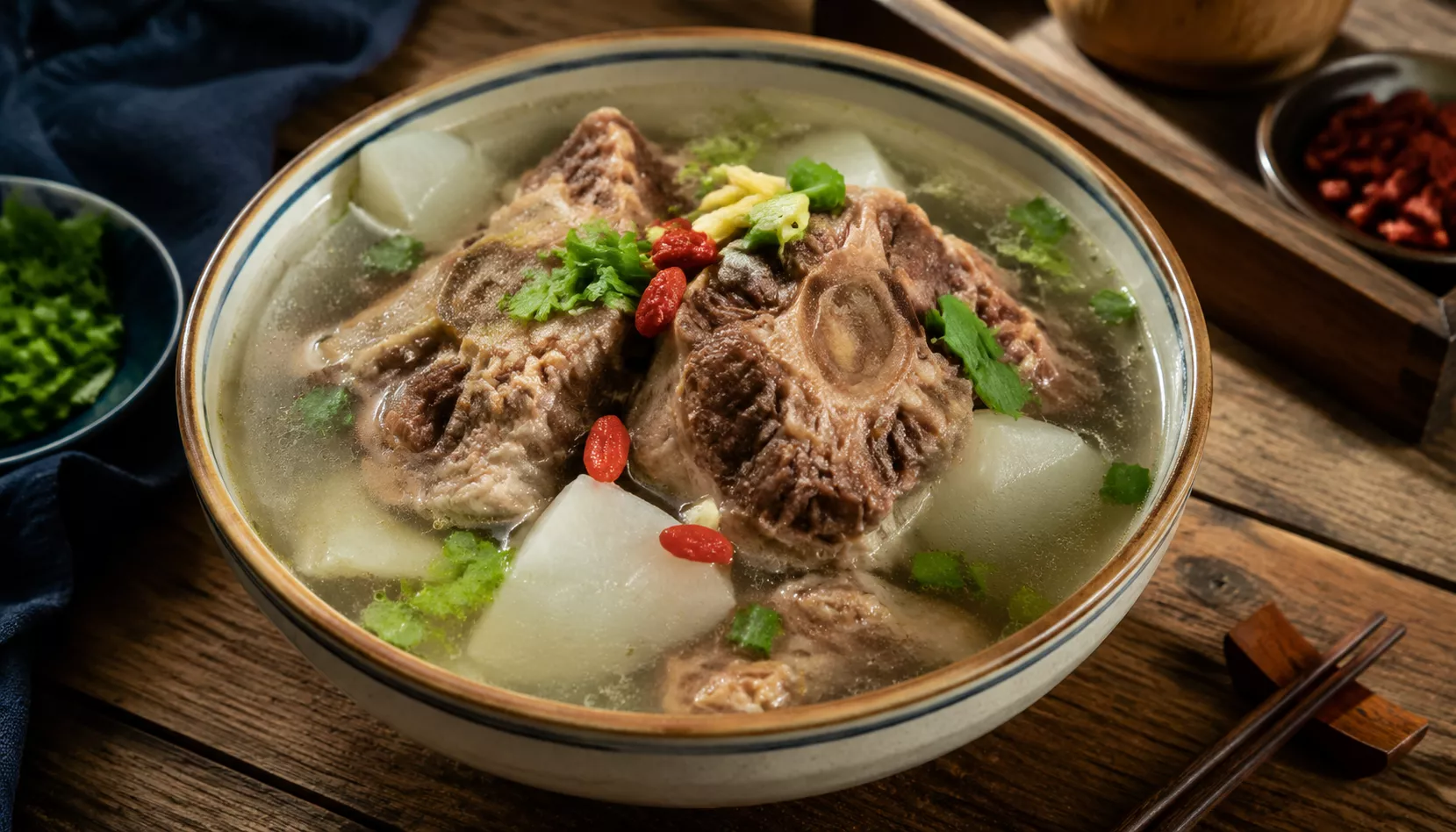 清炖牛尾汤