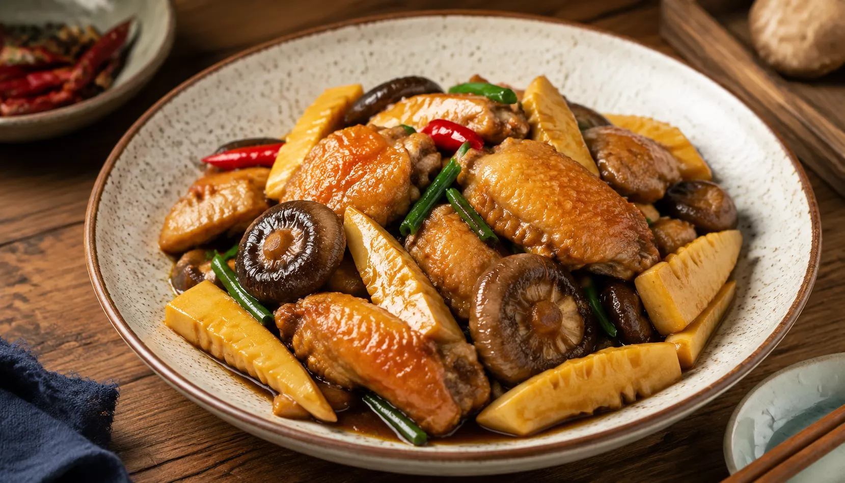 生烧鸡翅