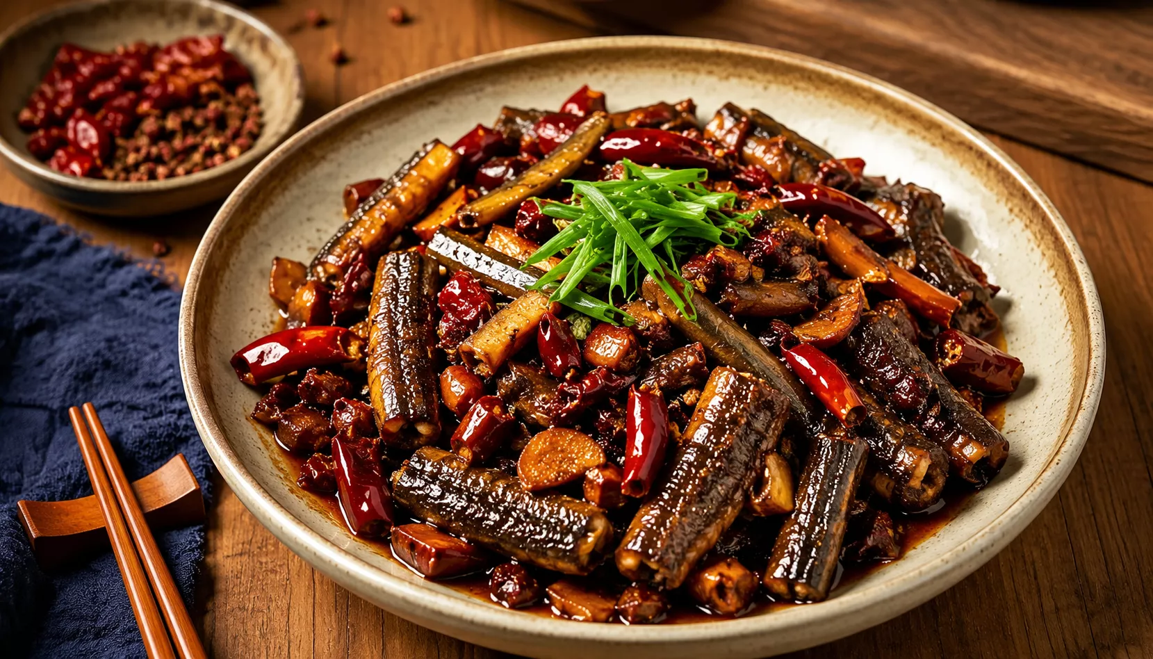 陈皮鳝段
