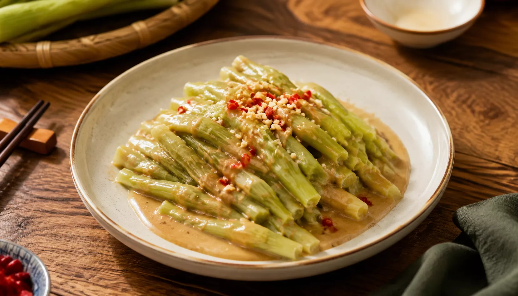 麻酱凤尾