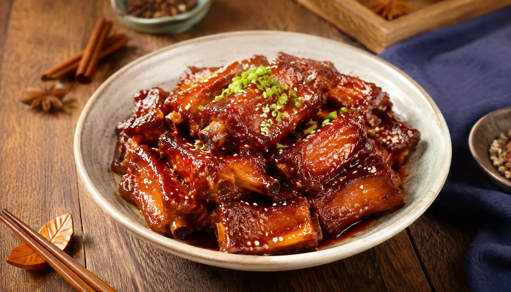 糖醋排骨的做法,甜酸适口软烂脱骨