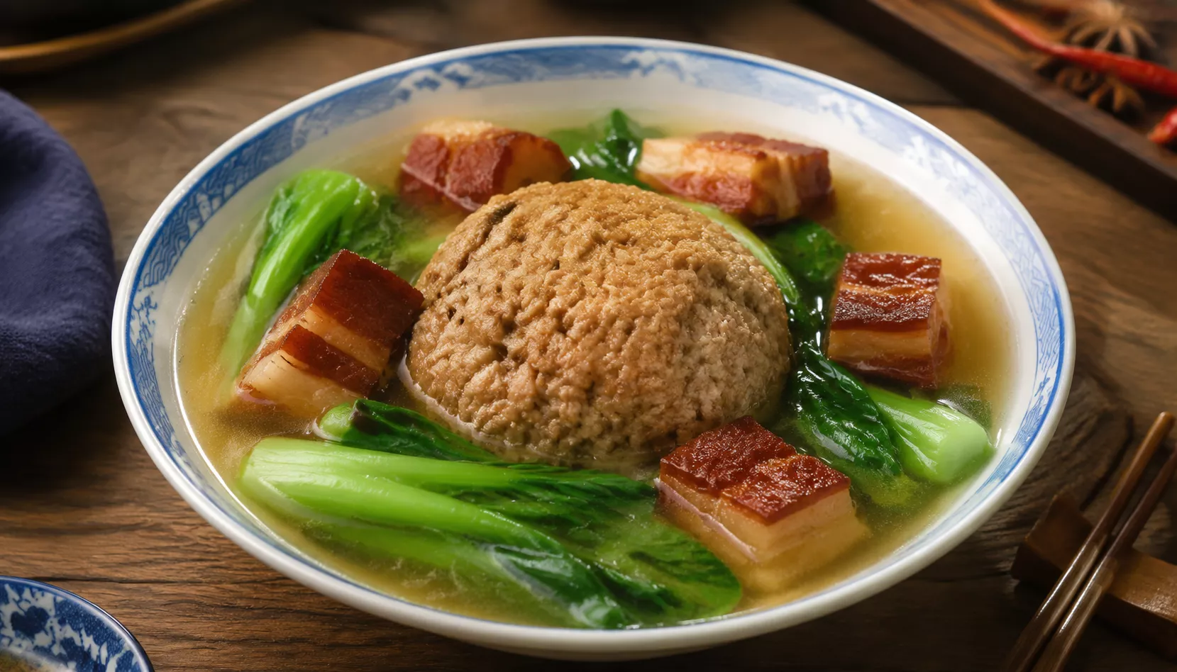 清炖狮子头的传统做法