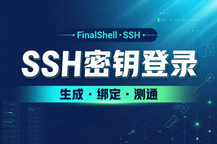 FinalShellSSH密钥登录：从生成到测通